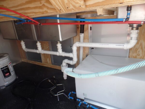 8.5' x 16' Concession Food Trailer White Event Catering - Image 14