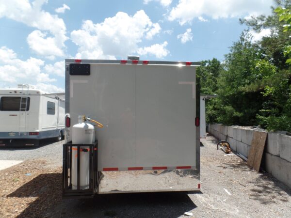 8.5' x 16' Concession Food Trailer White Event Catering - Image 13