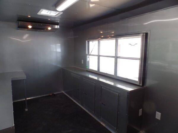 8.5' x 16' Concession Food Trailer White Event Catering - Image 7