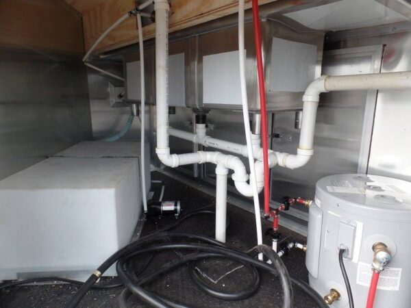 8.5' x 14' Concession Food Trailer Lime Event Catering - Image 14