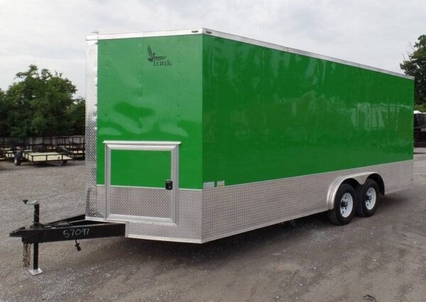 8.5' x 14' Concession Food Trailer Lime Event Catering - Image 11