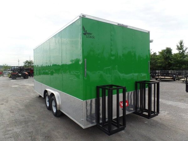 8.5' x 14' Concession Food Trailer Lime Event Catering - Image 16