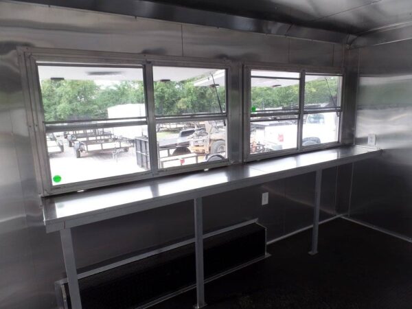 8.5' x 14' Concession Food Trailer Lime Event Catering - Image 18