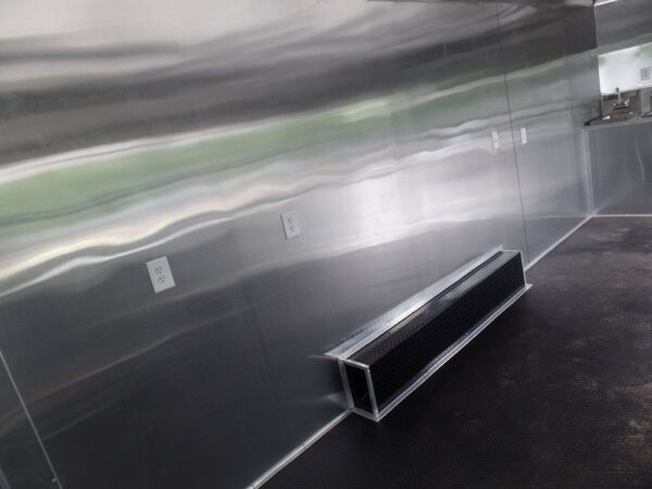 8.5' x 14' Concession Food Trailer Lime Event Catering - Image 4