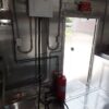 8.5' x 16' Black Flat Front Concession Food Trailer With Appliances - Image 13