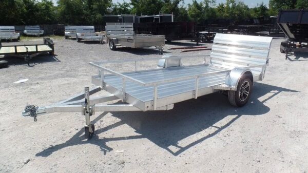 5'x12' All Aluminum Utility Trailer Straight 3500 lb Axle - Image 5