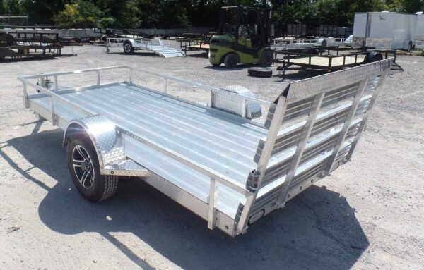5'x12' All Aluminum Utility Trailer Straight 3500 lb Axle - Image 3
