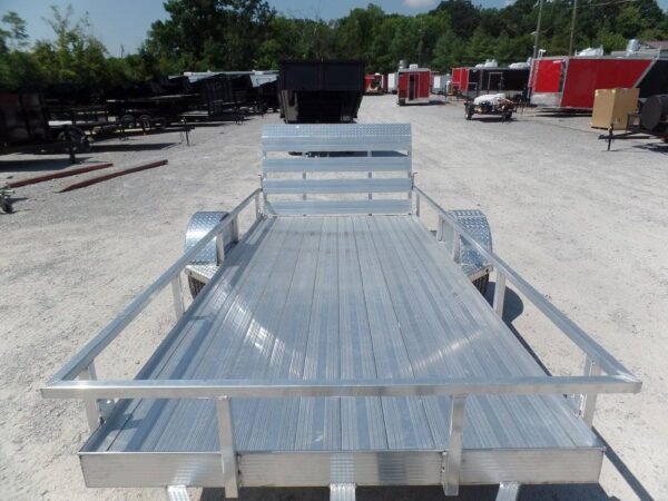 5'x12' All Aluminum Utility Trailer Straight 3500 lb Axle - Image 9