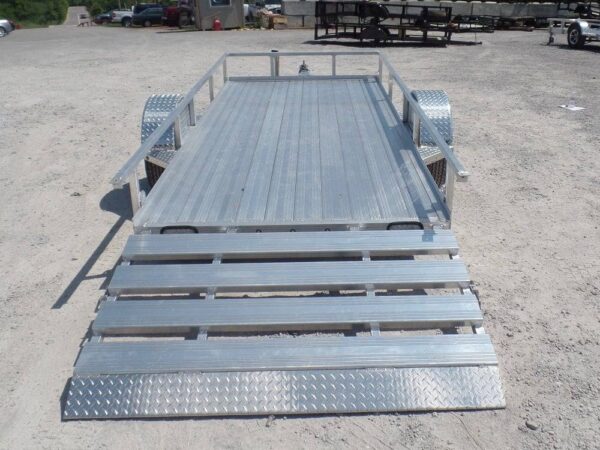 5'x12' All Aluminum Utility Trailer Straight 3500 lb Axle - Image 10