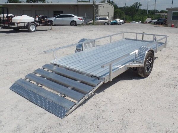 5'x12' All Aluminum Utility Trailer Straight 3500 lb Axle - Image 6