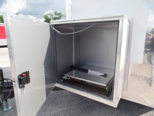 8.5' x 12' White Food Catering Concession Trailer - Image 10