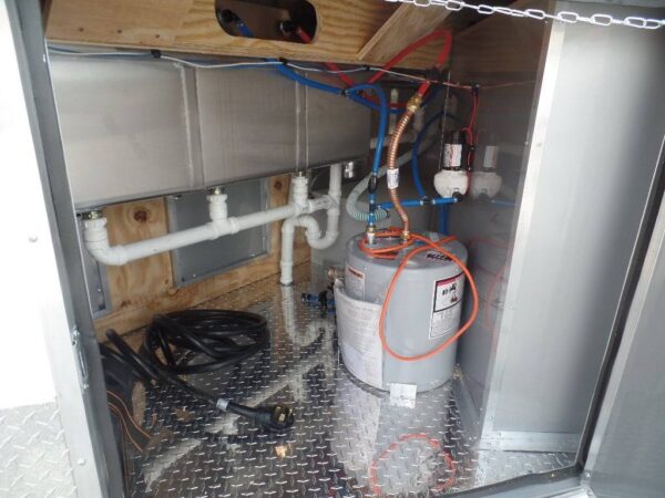 8.5' x 12' White Food Catering Concession Trailer - Image 11