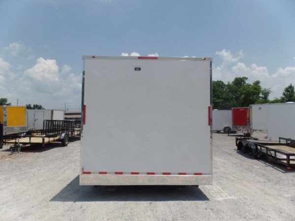 8.5' x 12' White Concession Food Trailer With Appliances - Image 13