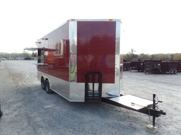 8.5' x 16' Concession Brandy Wine Catering BBQ Food Event Trailer - Image 7