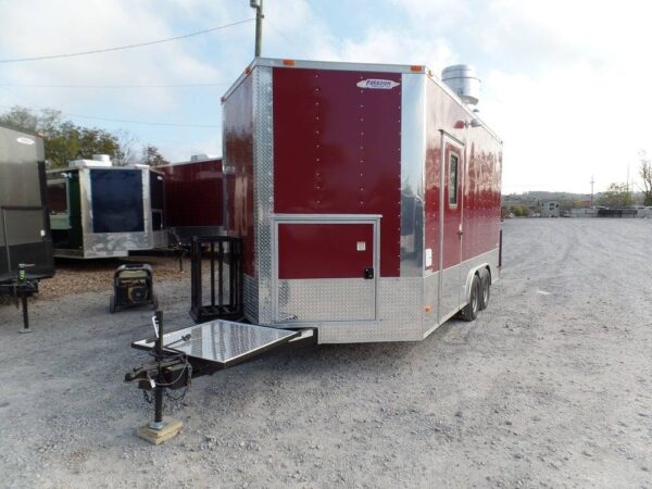 8.5' x 16' Concession Brandy Wine Catering BBQ Food Event Trailer - Image 24