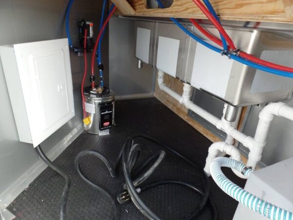 8.5' x 16' Concession Brandy Wine Catering BBQ Food Event Trailer - Image 12