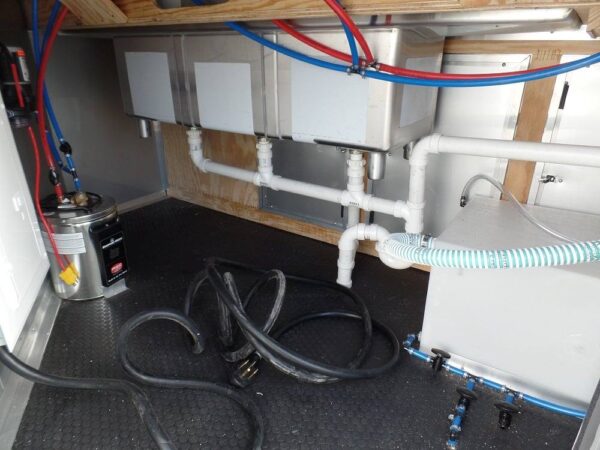 8.5' x 16' Concession Brandy Wine Catering BBQ Food Event Trailer - Image 18