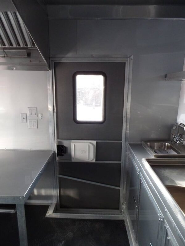 8.5' x 16' Concession Brandy Wine Catering BBQ Food Event Trailer - Image 11