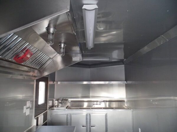 8.5' x 16' Concession Brandy Wine Catering BBQ Food Event Trailer - Image 10
