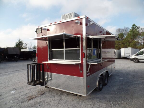 8.5' x 16' Concession Brandy Wine Catering BBQ Food Event Trailer - Image 13