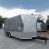 8.5' x 15' Silver Frost Custom Concession Food Trailer - Image 18