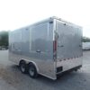 8.5' x 15' Silver Frost Custom Concession Food Trailer - Image 20