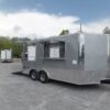 8.5' x 15' Silver Frost Custom Concession Food Trailer - Image 5