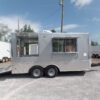 8.5' x 15' Silver Frost Custom Concession Food Trailer