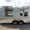 8.5' x 15' Silver Frost Custom Concession Food Trailer - Image 21