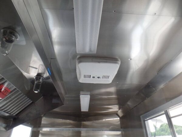 8.5' x 16' Black Event Concession Food Catering Trailer - Image 11