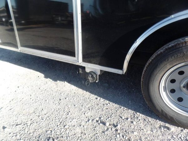 8.5' x 16' Black Event Concession Food Trailer With Appliances - Image 19