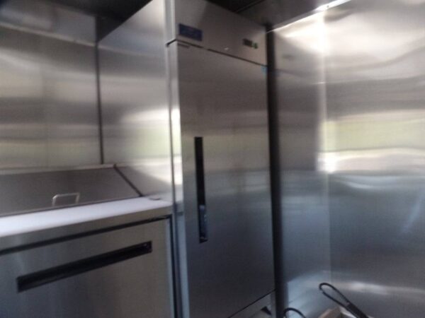 8.5' x 16' Black Event Concession Food Trailer With Appliances - Image 4