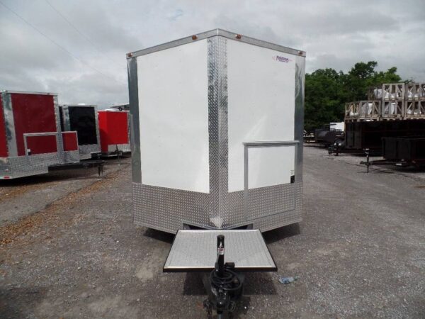 8.5' x 12' Concession Food Trailer White Event Catering - Image 16