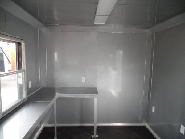 8.5' x 12' Concession Food Trailer White Event Catering - Image 5