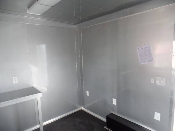 8.5' x 12' Concession Food Trailer White Event Catering - Image 2