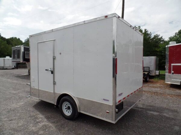 8.5' x 12' Concession Food Trailer White Event Catering - Image 4