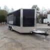 8.5' x 16' Black Event Catering Concession Food Trailer - Image 25