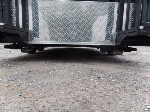 8.5' x 16' Black Event Catering Concession Food Trailer - Image 8