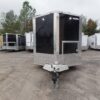8.5' x 16' Black Event Catering Concession Food Trailer - Image 14
