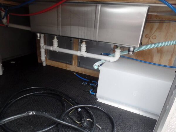 8.5' x 16' Black Event Catering Concession Food Trailer - Image 6
