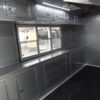 8.5' x 16' Black Event Catering Concession Food Trailer - Image 26