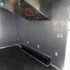 8.5' x 16' Black Event Catering Concession Food Trailer - Image 32