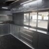 8.5' x 16' Black Event Catering Concession Food Trailer - Image 17