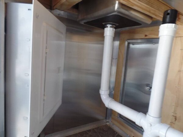8.5' x 14' Concession Food Trailer White Event Catering - Image 24