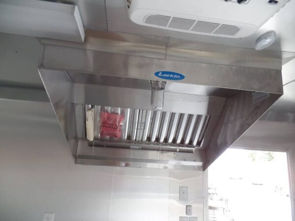 8.5' x 16' Concession Food Trailer Indigo Blue Event Catering - Image 10