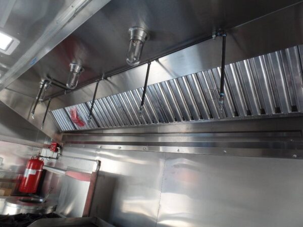 8.5' x 16' Concession Food Trailer Orange With Appliances - Image 17