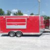 8.5' x 16' Concession Food Trailer Red Event Catering - Image 3
