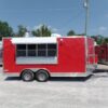 8.5' x 16' Concession Food Trailer Red Event Catering - Image 7