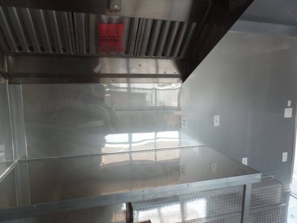 8.5' x 16' Concession Food Trailer Red Event Catering - Image 18