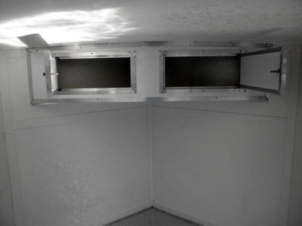 Enclosed Trailer 8.5'x18' Grey Hauler Storage - Image 12